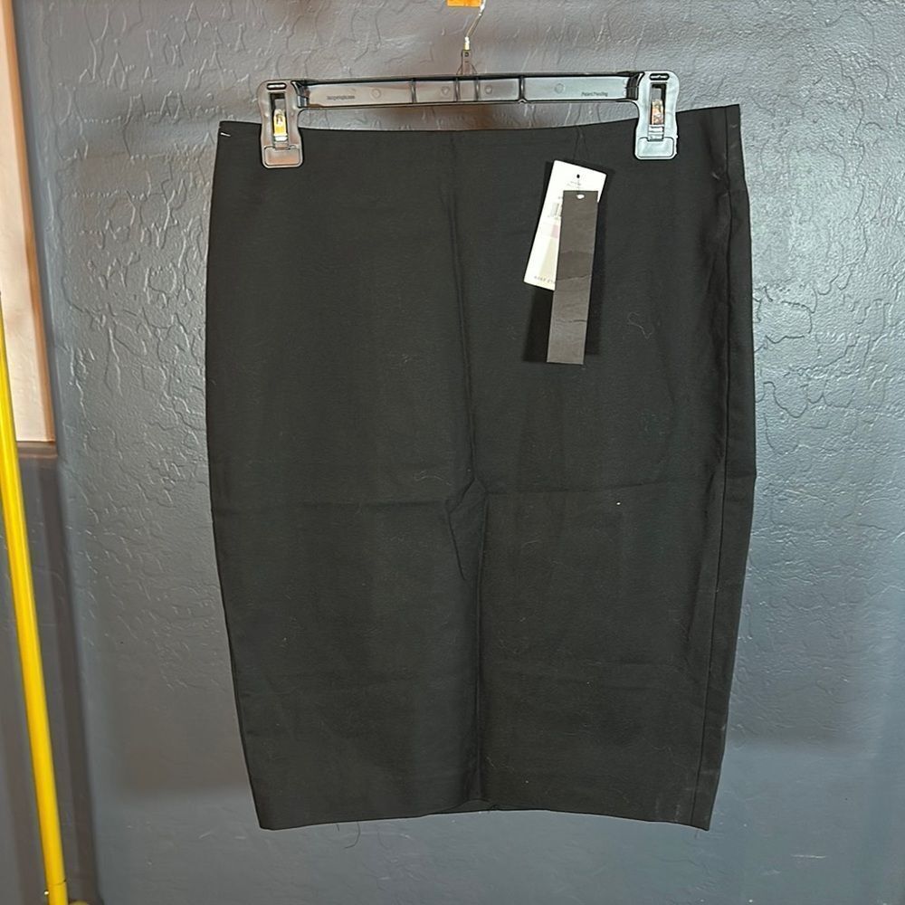 Cynthia Steffe Black Pencil‎ Skirt Knee-Length Cocktail